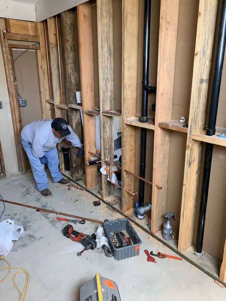 Commercial rough-in plumbing for Water Heater Replacement in Stone Mountain